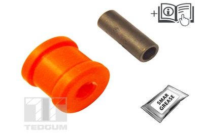 Mounting, control/trailing arm TEDGUM TED12443