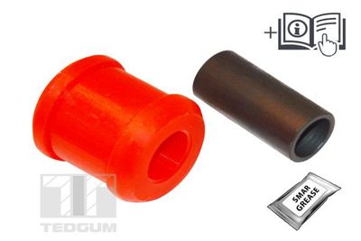 Mounting, control/trailing arm TEDGUM TED14075