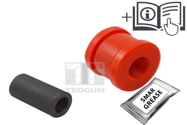 TEDGUM TED58180 Mounting, control/trailing arm