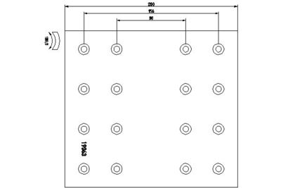 Brake Lining Kit, drum brake TEXTAR 1906302