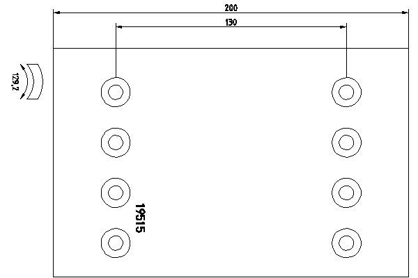 TEXTAR 1951513 Brake Lining Kit, drum brake
