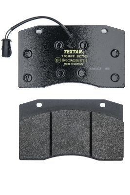 Brake Pad Set, disc brake TEXTAR 2907503