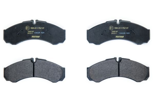 TEXTAR 2912111 Brake Pad Set, disc brake