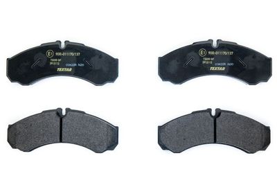 Brake Pad Set, disc brake TEXTAR 2912112