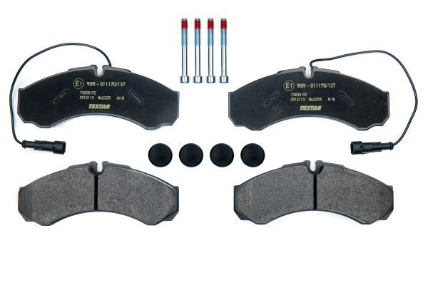 TEXTAR 2912113 Brake Pad Set, disc brake