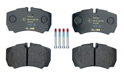 Brake Pad Set, disc brake TEXTAR 2912303