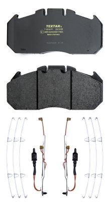 Brake Pad Set, disc brake TEXTAR 2913115