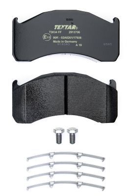 TEXTAR 2913706 Brake Pad Set, disc brake
