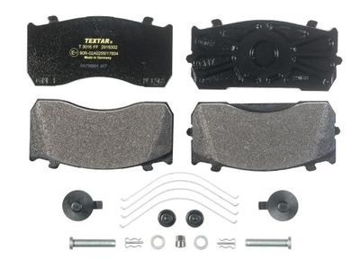 Brake Pad Set, disc brake TEXTAR 2918302