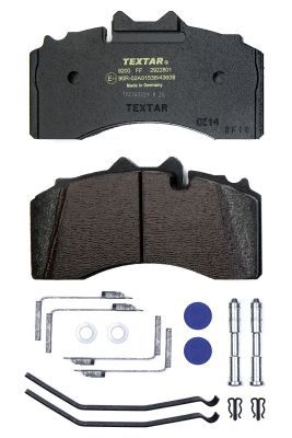 TEXTAR 2922801 Brake Pad Set, disc brake