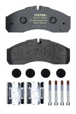 TEXTAR 2923701 Brake Pad Set, disc brake