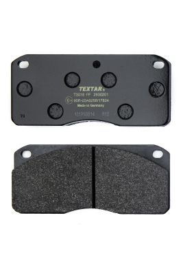 Brake Pad Set, disc brake TEXTAR 2930201