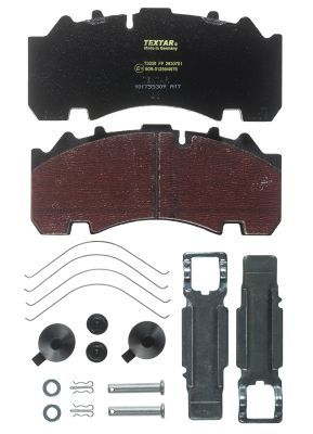 TEXTAR 2930701 Brake Pad Set, disc brake