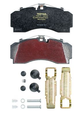 Brake Pad Set, disc brake TEXTAR 2933101
