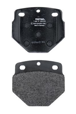 TEXTAR 2974703 Brake Pad Set, disc brake