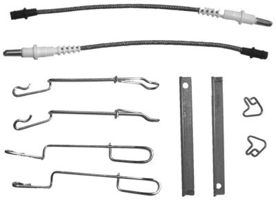 Accessory Kit, disc brake pad TEXTAR 82055600