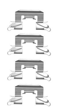 Accessory Kit, disc brake pad TEXTAR 82512900