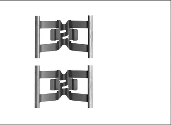 TEXTAR 82515900 Accessory Kit, disc brake pad