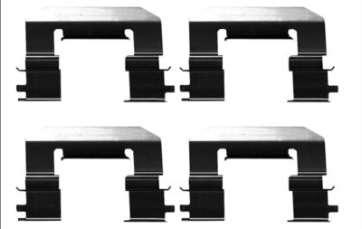 Accessory Kit, disc brake pad TEXTAR 82542500