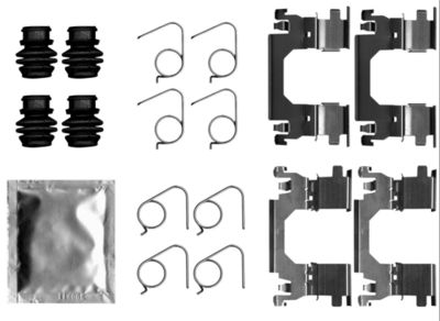 Accessory Kit, disc brake pad TEXTAR 82543200