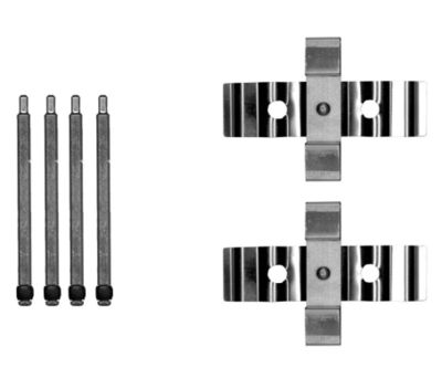 Accessory Kit, disc brake pad TEXTAR 82543300