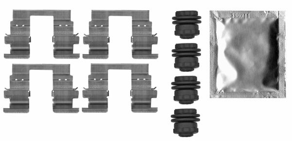 TEXTAR 82546900 Accessory Kit, disc brake pad
