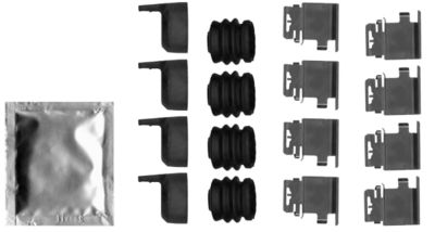 Accessory Kit, disc brake pad TEXTAR 82548600