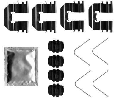 Accessory Kit, disc brake pad TEXTAR 82550600