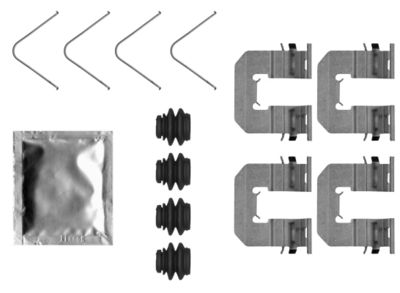 Accessory Kit, disc brake pad TEXTAR 82552200