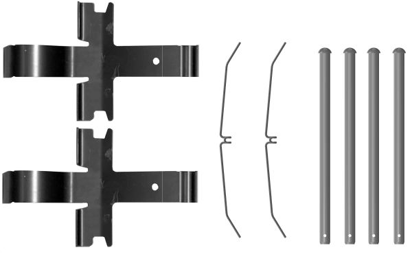 TEXTAR 82552400 Accessory Kit, disc brake pad