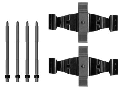 Accessory Kit, disc brake pad TEXTAR 82552800