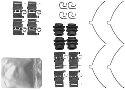 Accessory Kit, disc brake pad TEXTAR 82555600