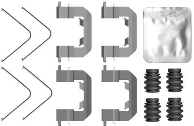 Accessory Kit, disc brake pad TEXTAR 82556600