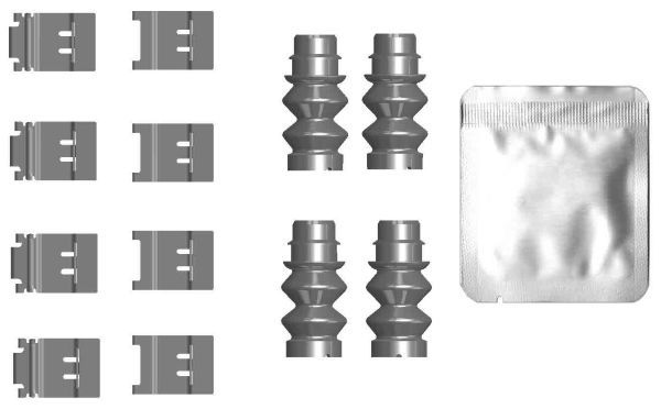 TEXTAR 82556800 Accessory Kit, disc brake pad