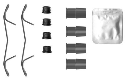 Accessory Kit, brake caliper TEXTAR 82556900