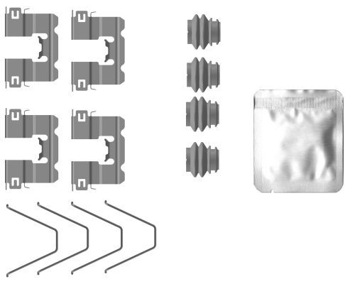 TEXTAR 82557300 Accessory Kit, disc brake pad