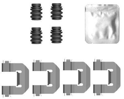 Accessory Kit, disc brake pad TEXTAR 82557600