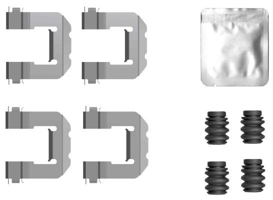 TEXTAR 82557700 Accessory Kit, disc brake pad