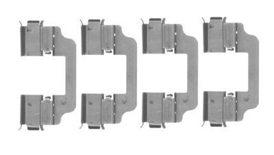 Accessory Kit, disc brake pad TEXTAR 82559800