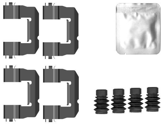 TEXTAR 82560200 Accessory Kit, disc brake pad