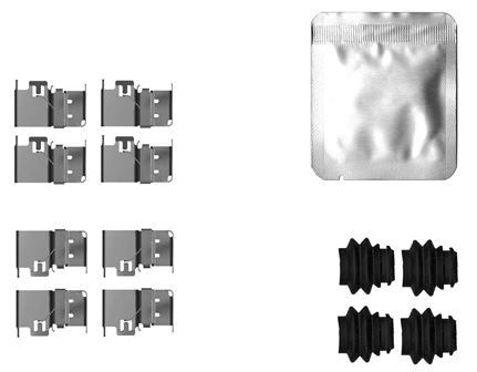 TEXTAR 82561400 Accessory Kit, disc brake pad