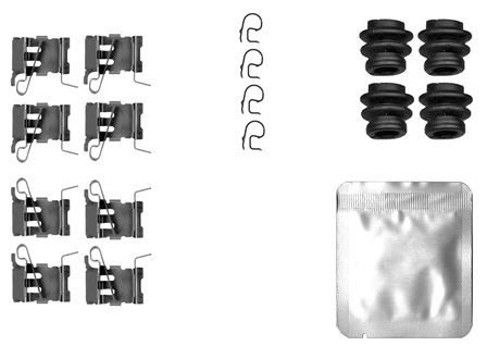 TEXTAR 82562300 Accessory Kit, disc brake pad