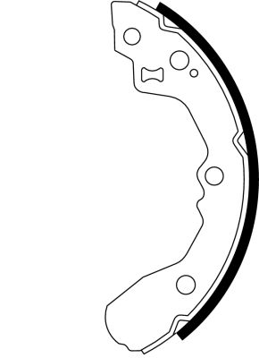 TEXTAR 91061200 Brake Shoe Set
