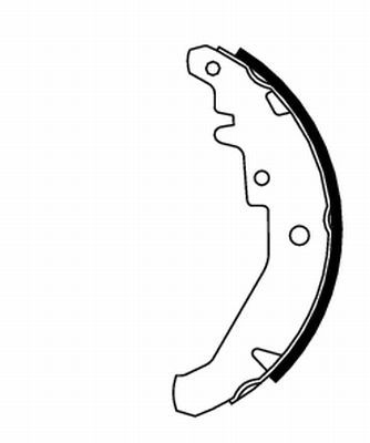 TEXTAR 91061500 Brake Shoe Set