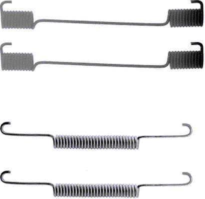 TEXTAR 97001300 Accessory Kit, brake shoes