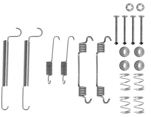 TEXTAR 97011800 Accessory Kit, brake shoes