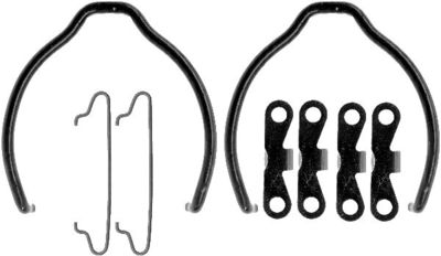 Accessory Kit, parking brake shoes TEXTAR 97030700