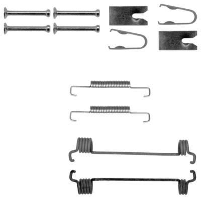 TEXTAR 97035900 Accessory Kit, parking brake shoes