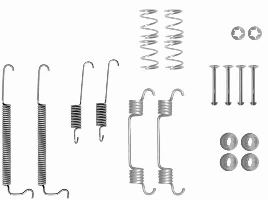 TEXTAR 97047800 Accessory Kit, brake shoes