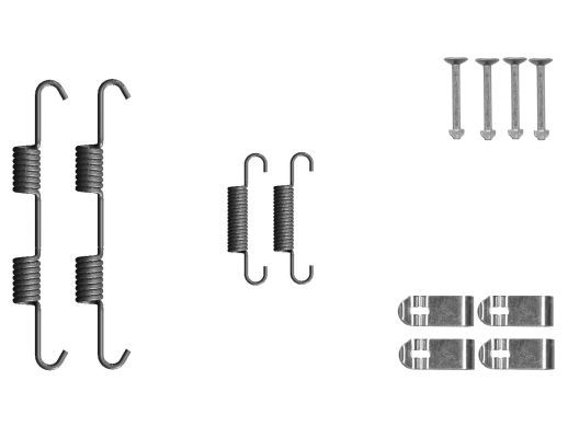 TEXTAR 97049100 Accessory Kit, parking brake shoes